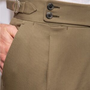 brown trousers