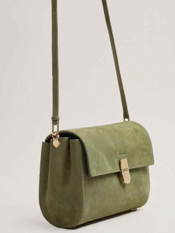 Suede Shoulder Bag
